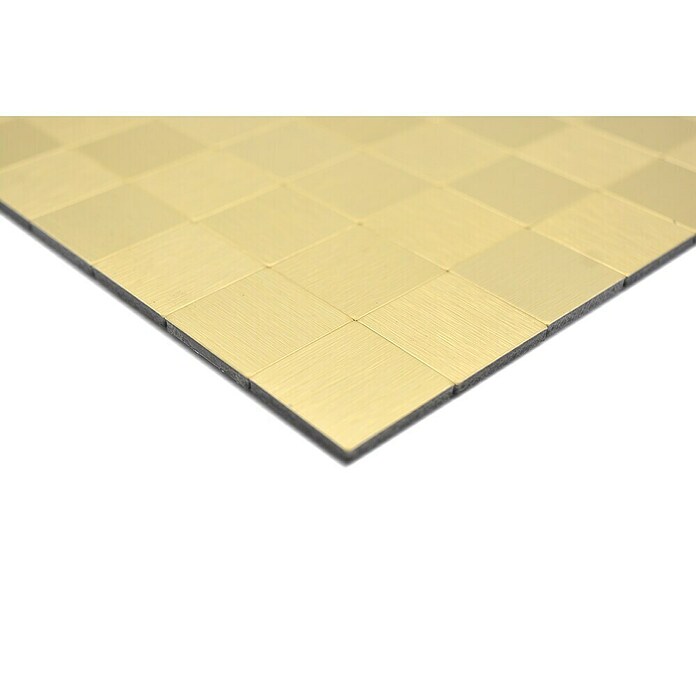 Zelfklevend mozaïek SAM 4GO25 (30,5 x 30,5 cm, Goud, Glanzend) | BAUHAUS