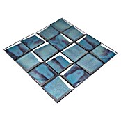 Mosaikfliese Quadrat Crystal XBH B10 (30 x 30 cm, Blau, Glänzend) | BAUHAUS