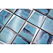 Mosaikfliese Quadrat Crystal XBH B10 (30 x 30 cm, Blau, Glänzend) | BAUHAUS