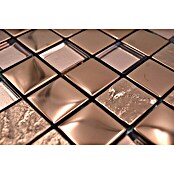 Mozaik pločica Quadrat Crystal XCM 32BR1  (30 x 30 cm, Bronca, Sjaj) | BAUHAUS