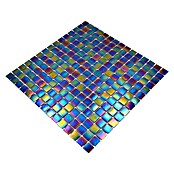 Mosaikfliese Quadrat Crystal GM IR 268 (30,5 x 30,5 cm, Iridiumschwarz, Glänzend) | BAUHAUS