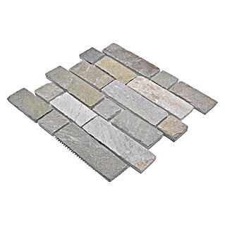 Mosaikfliese Brick Splitface XMS 548N (30,5 x 30,5 cm, Beige, Matt)