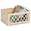 Zeller Present Aufbewahrungsbox Boho L (L x B x H: 350 x 250 x 180 mm, Holz, Natur) | BAUHAUS