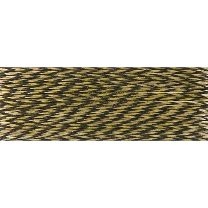 Westline Vorfach Gentle Link - Länge: 10 m, Tragkraft: 11 kg - Nahaufnahme von mehrfarbigem gewickeltem Garn, das sich ideal für verschiedene Bastelprojekte eignet und eine tolle Textur aufweist.