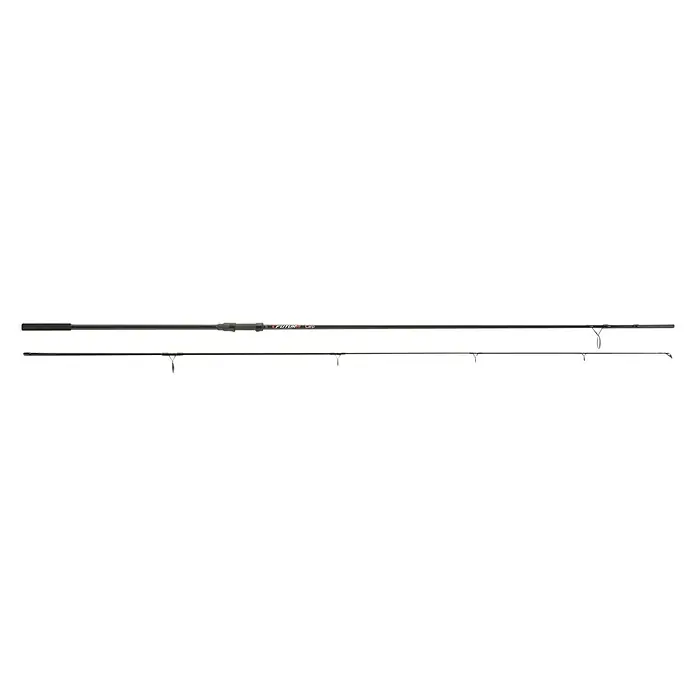 Westline Futura Angelrute Carp - Länge: 3,6 m, Schwarz, Karpfen - Abbildung einer zweiteiligen Future Karpfenrute, ideal für Angler. Die Rute ist robust und bietet eine gute Balance für optimale Fangergebnisse.