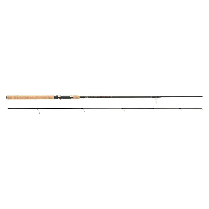 Westline Futura Angelrute Medium Light Spin - Länge Rute: 2,4 m, Wurfgewicht: 12 - 45 g - Aufnahme einer zweiteiligen Angelrute, ideal für Sportfischer, mit Korkgriff und stabilen Rutenringen.