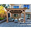 Westmann Pavillon Devon 12 x 12 (L x B x H: 366 x 366 x 320 cm, Natur, Holz) | BAUHAUS