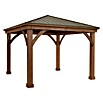 Westmann Pavillon Devon 12 x 12 (L x B x H: 366 x 366 x 320 cm, Natur, Holz) | BAUHAUS