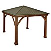 Westmann Pavillon Devon 12 x 12 (L x B x H: 366 x 366 x 320 cm, Natur, Holz) | BAUHAUS