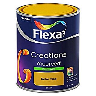 Flexa Creations Muurverf Extra Mat Retro Vibe (Retro Vibe, 1 l, Mat)