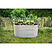 Westmann Hochbeet (160 x 80 x 82 cm, Stahl, Silber) | BAUHAUS