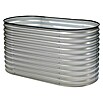 Westmann Hochbeet (160 x 80 x 82 cm, Stahl, Silber) | BAUHAUS