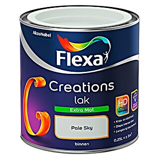 Flexa Creations Lak Extra Mat Pale Sky (Pale Sky, 250 ml, Mat)