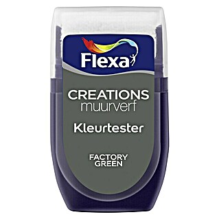 Flexa Creations Kleurtester (Factory Green, 30 ml)
