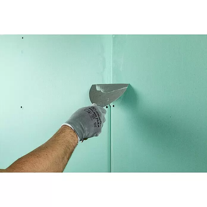 Knauf Fugenspachtel Uniflott Finish imprägniert - 6 kg - Anwendungsbeispiel