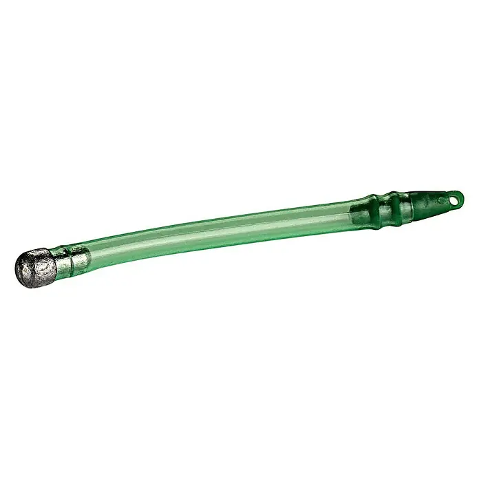 Westline Stehaufblei Tiroler Hölzl - 40 g - Ein grüner Stabpose mit Bleigewicht, ein essentielles Angelgerät für präzise Köderpräsentation und Bisserkennung.