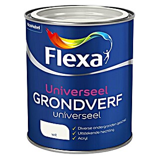 Flexa Grondverf Universeel Wit (Wit, 750 ml)