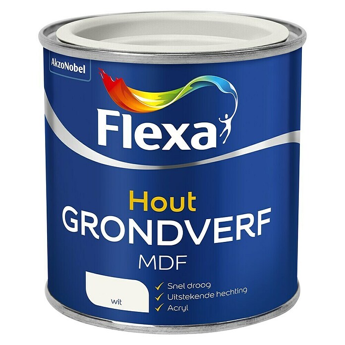 Flexa Grondverf MDF Wit (Wit, 250 ml) | BAUHAUS