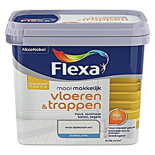 Flexa Mooi Makkelijk Kleurlak Vloeren & Trappen Mooi Gebroken Wit (Mooi gebroken wit, 750 ml)