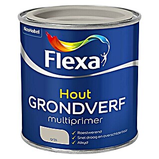 Flexa Grondverf voor hout Multiprimer (Grijs, 250 ml)