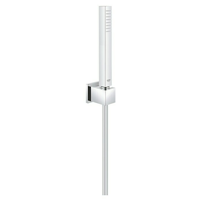 Grohe Euphoria Cube Brause-Set StickMit Durchflusskonstanthalter, Anzahl Funktionen: 1 Stk., Chrom Diagonal View