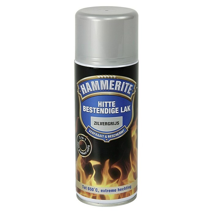 Hammerite Metaallak Hittebestendig Zilvergrijs (Zilvergrijs, 400 ml) | BAUHAUS