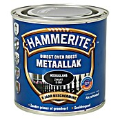 Hammerite Metaallak Hoogglans Zwart S060 (Zwart, 250 ml, Hoogglans) | BAUHAUS