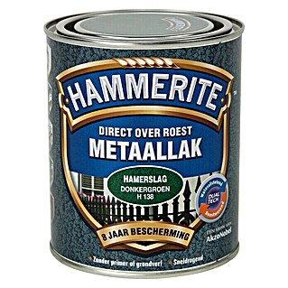 Hammerite Metaallak Hamerslag Donkergroen H138 (Donkergroen, 750 ml)