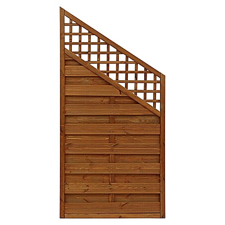 Andrewex Sichtschutzelement Bordeaux (90 x 120/180 cm, Teak)