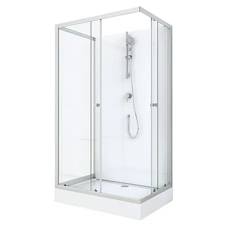 Aurlane  Cabina de ducha completa White Wave