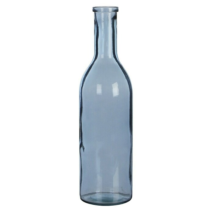 Vase Rioja Glas Blau