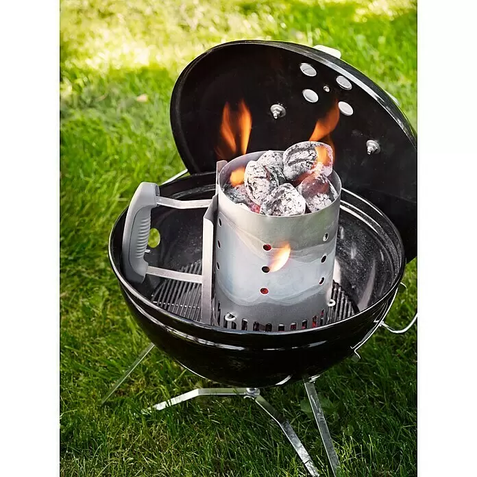 Weber Kugelgrill Smokey Joe Premium - Durchmesser Grillfläche: 37 cm, Schwarz - Stimmungsaufnahme