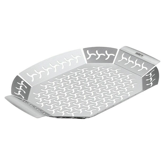 Weber Posoda za zelenjavo  (Nerjavno jeklo, Do x Š: 36,6 x 26,4 cm) | 8315 - Grill-Zubehör Marke | ICGB - Grillzubehör | ICG - Grillgeräte / Grillzubehör | IC - Freizeit im Garten | I - Stadtgarten | BAUHAUS