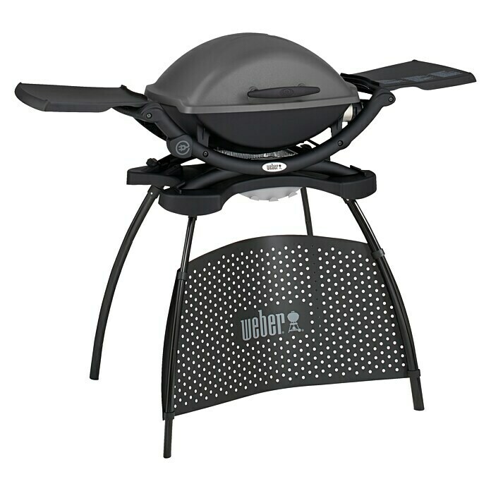 Weber Elektrogrill Q 2400 Stand2,2 kW, Hauptgrillfläche: 54 x 39 cm Diagonal View