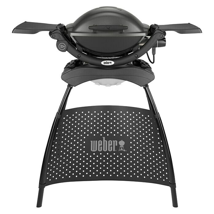 Weber Elektrogrill Q 1400 Stand2,2 kW, Hauptgrillfläche: 43 x 32 cm Front View