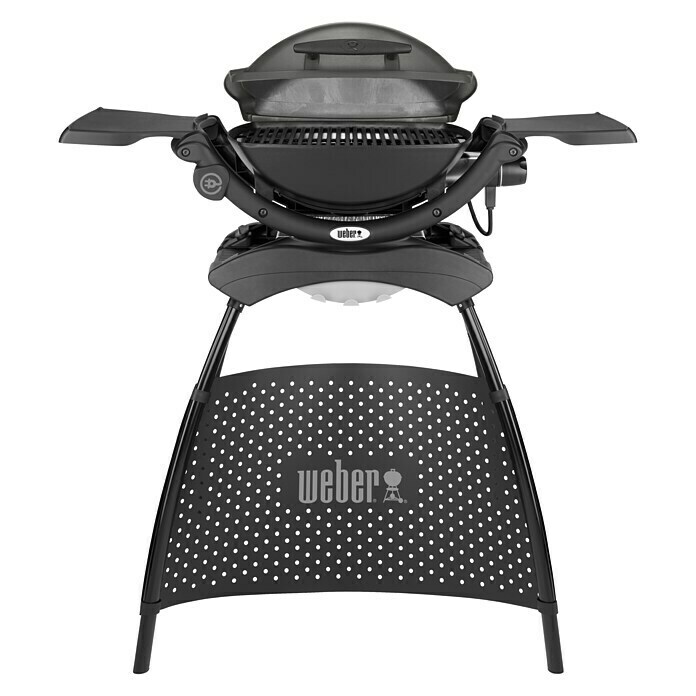 Weber Elektrogrill Q 1400 Stand2,2 kW, Hauptgrillfläche: 43 x 32 cm Front View