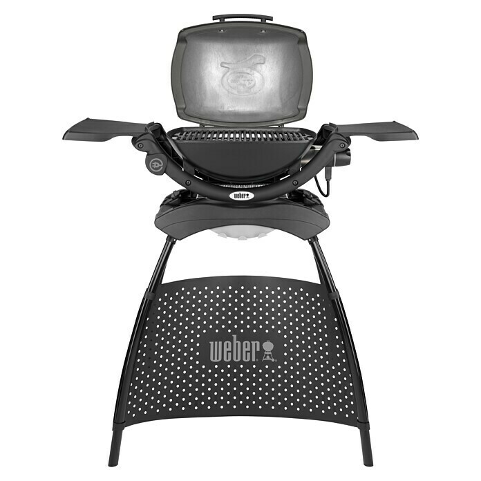 Weber Elektrogrill Q 1400 Stand2,2 kW, Hauptgrillfläche: 43 x 32 cm Front View