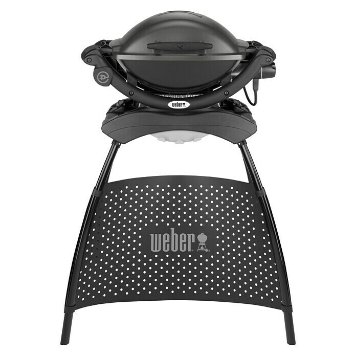 Weber Elektrogrill Q 1400 Stand2,2 kW, Hauptgrillfläche: 43 x 32 cm Front View