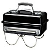 Weber Go-Anywhere Holzkohlegrill (Schwarz, Hauptgrillfläche: 42 x 26 cm)
