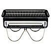 Weber Go-Anywhere Holzkohlegrill (Schwarz, Hauptgrillfläche: 42 x 26 cm)