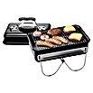 Weber Go-Anywhere Holzkohlegrill (Schwarz, Hauptgrillfläche: 42 x 26 cm)