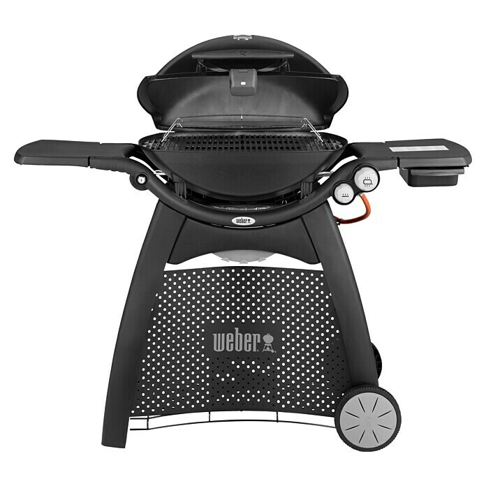 Weber Gasgrill Q 3200Anzahl Brenner: 2, Hauptgrillfläche: 63 x 45 cm, Schwarz Front View