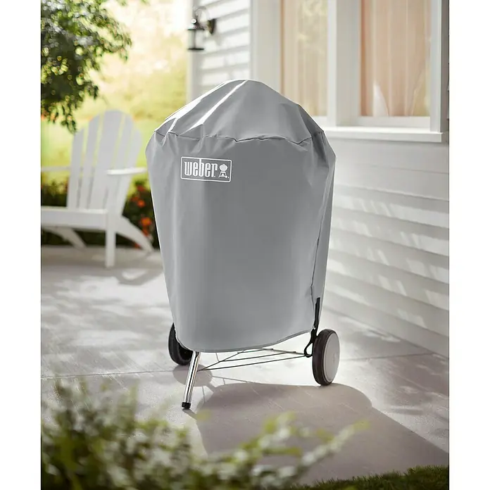 Weber Grill-Schutzhülle - Passend für: Weber Kugelgrill Ø 57 cm - Abdeckung für Weber Grill, schützt vor Witterungseinflüssen und hält den Grill sauber. Ideal für den Außenbereich.