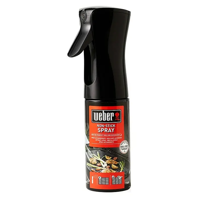 Weber Antihaft-Spray - 200 ml - Weber Antihaft-Spray für ein perfektes Grillerlebnis. Verhindert Anhaften und erleichtert die Reinigung des Grillrosts.