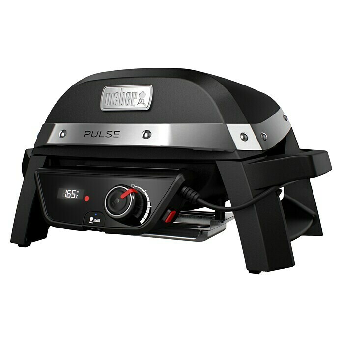 Weber Smartgrill Pulse 10001.800 W, Hauptgrillfläche: 41 x 31 cm Diagonal View