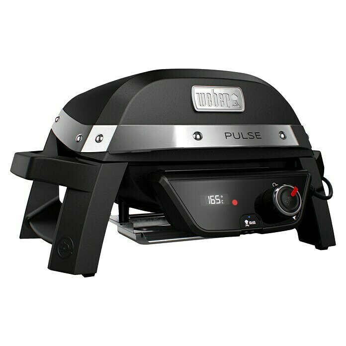 Weber Smartgrill Pulse 10001.800 W, Hauptgrillfläche: 41 x 31 cm Diagonal View