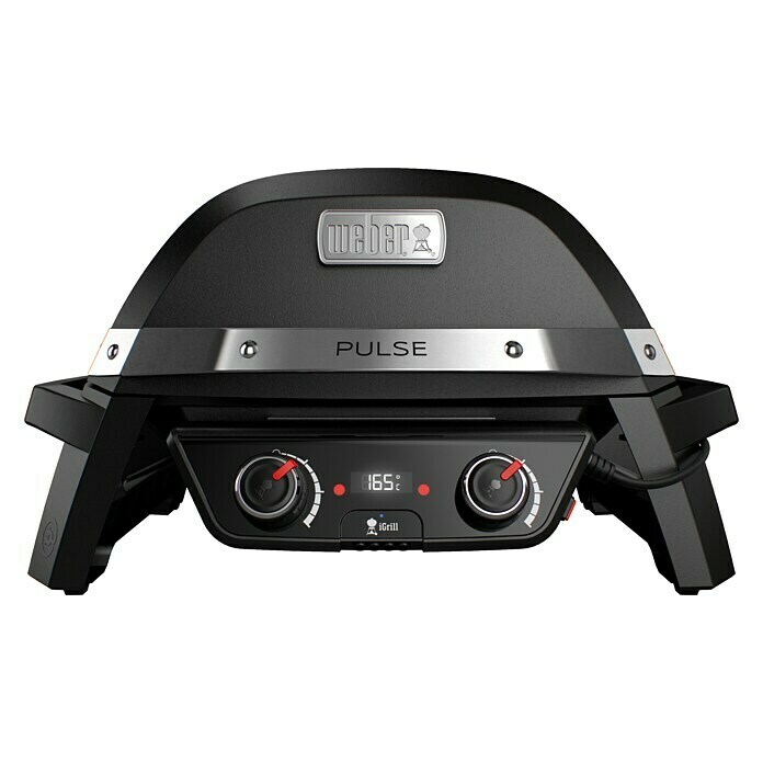 Weber Smartgrill Pulse 20002.200 W, Hauptgrillfläche: 49 x 39 cm Front View