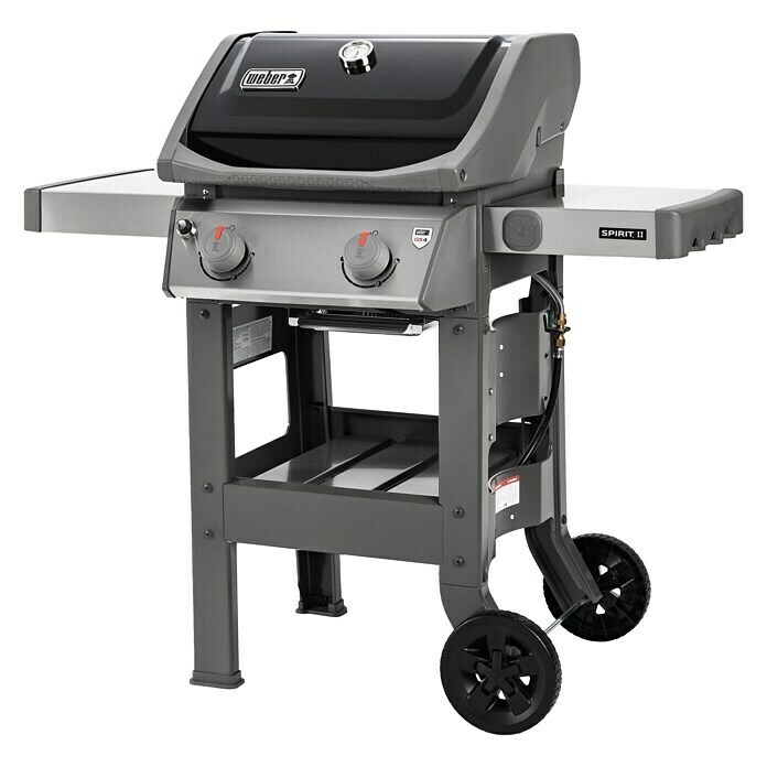 Weber Gasgrill Spirit II E 210 GBSAnzahl Brenner: 2, Hauptgrillfläche: 52 x 45 cm, 7,7 kW Diagonal View