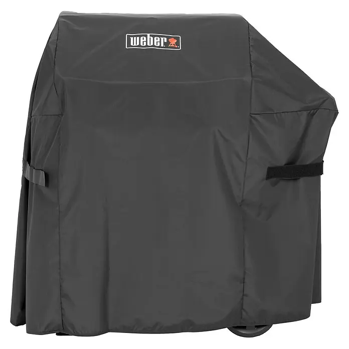 Weber Grill-Schutzhülle - Passend für: Weber Spirit 200/300 Serie - Weber Grillabdeckung in Schwarz, schützt den Grill vor Witterungseinflüssen und hält ihn sauber. Mit Weber Logo versehen.