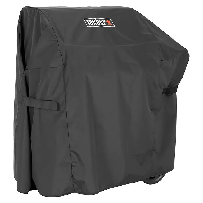 Weber Grill-Schutzhülle - Passend für: Weber Spirit 200/300 Serie - Abdeckung für Weber Grill, schützt Ihren Grill vor Witterungseinflüssen und hält ihn sauber. Strapazierfähiges Material mit Weber Logo.